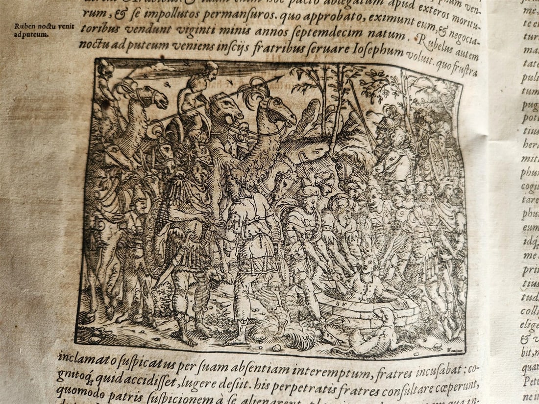 1580 FLAVIUS JOSEPHUS BEAUTIFULLY ILLUSTRATED MASSIVE FOLIO antique Judaica RARE - 7