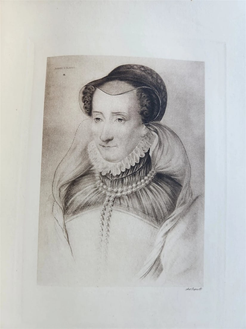 1907 QUEEN MARGOT WIFE of HENRY of NAVARRE by H. WILLIAMS antique ILLUSTRATED - 15