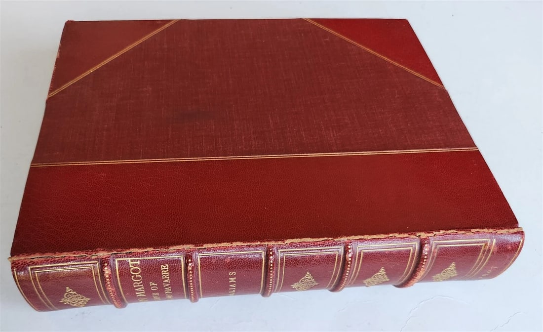 1907 QUEEN MARGOT WIFE of HENRY of NAVARRE by H. WILLIAMS antique ILLUSTRATED (1 of 17)