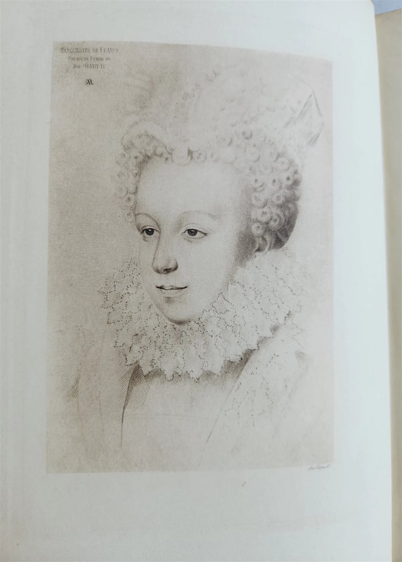 1907 QUEEN MARGOT WIFE of HENRY of NAVARRE by H. WILLIAMS antique ILLUSTRATED - 3