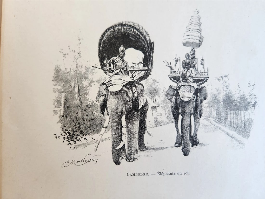 1887 L'EXTREME ORIENT ILLUSTRATED antique SIAM CHINA JAPAN - 14