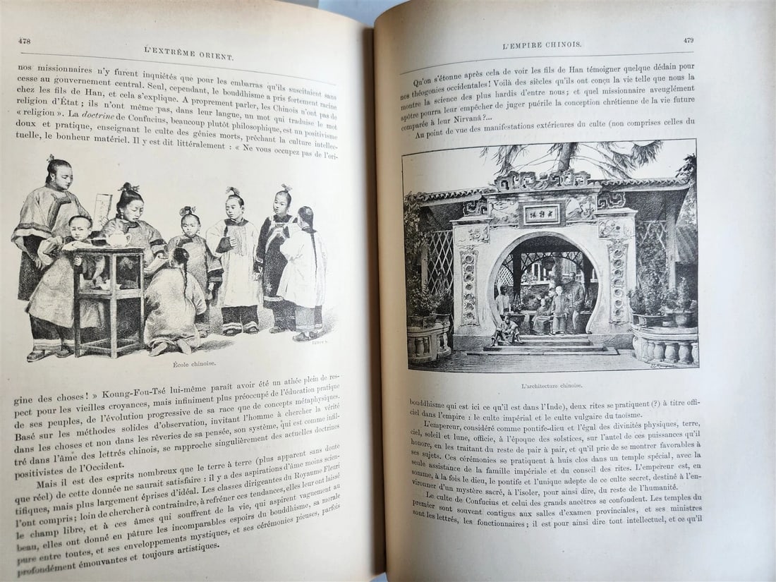 1887 L'EXTREME ORIENT ILLUSTRATED antique SIAM CHINA JAPAN - 18