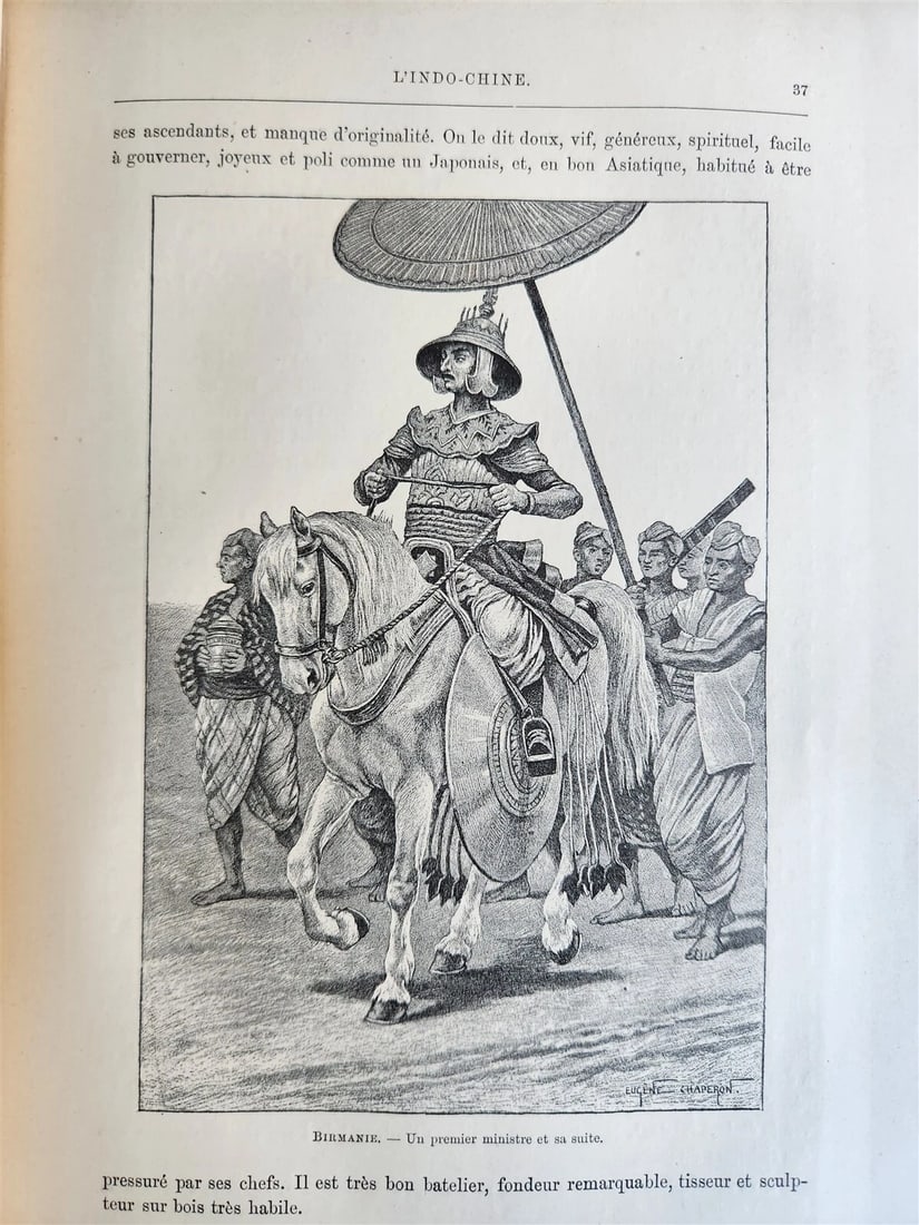 1887 L'EXTREME ORIENT ILLUSTRATED antique SIAM CHINA JAPAN - 7