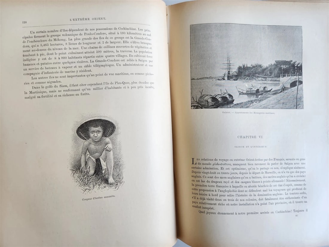 1887 L'EXTREME ORIENT ILLUSTRATED antique SIAM CHINA JAPAN - 9