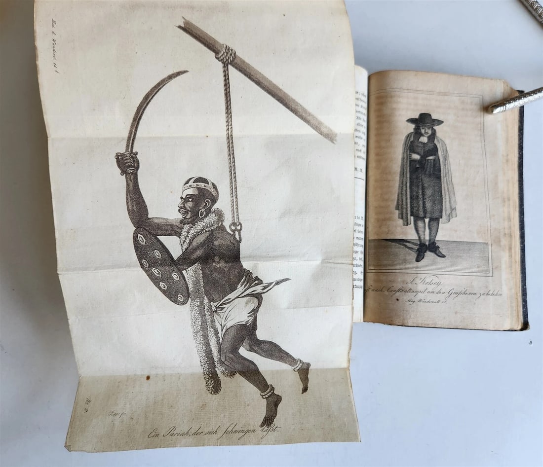 1803-04 EXTRAORDINARY in NATURE ART & HUMAN LIFE 2 VOLUMES antique ILLUSTRATED - 3