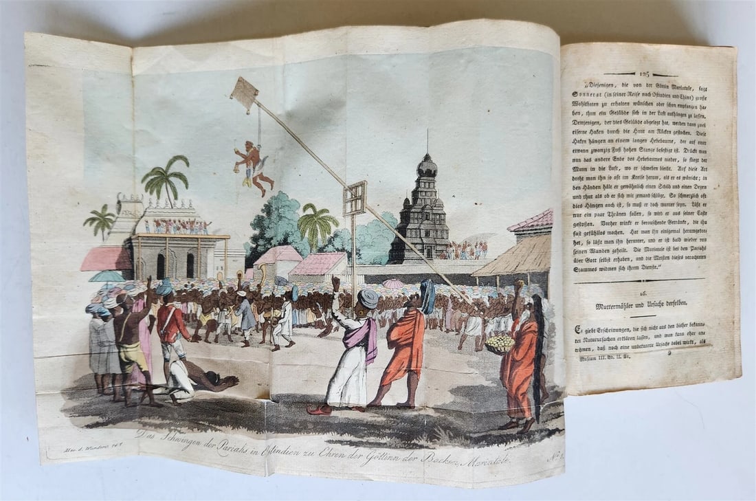 1803-04 EXTRAORDINARY in NATURE ART & HUMAN LIFE 2 VOLUMES antique ILLUSTRATED - 4