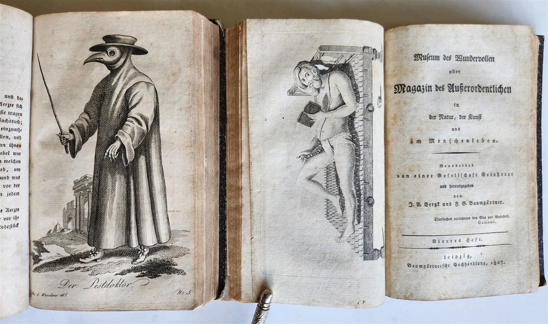 1803-04 EXTRAORDINARY in NATURE ART & HUMAN LIFE 2 VOLUMES antique ILLUSTRATED - 6