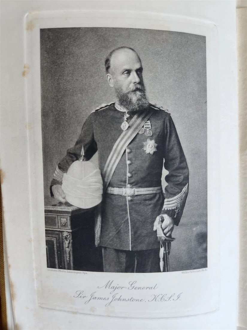 1895 M EXPERIENCES in MANIPUR & NAGA HILLS by J. JOHNSTONE antique ILLUSTRATED (1 of 12)