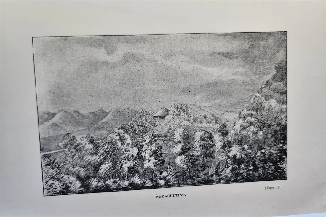 1895 M EXPERIENCES in MANIPUR & NAGA HILLS by J. JOHNSTONE antique ILLUSTRATED - 5