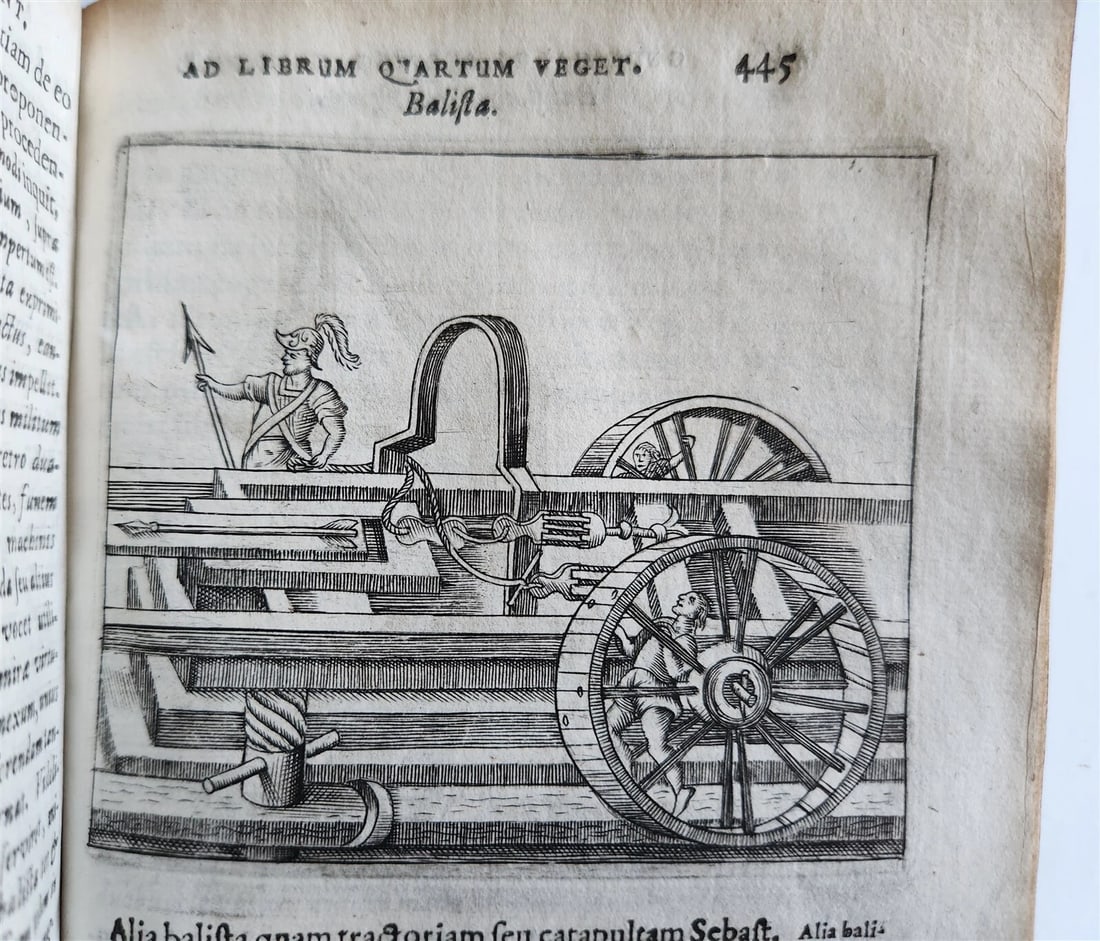 1670 MILITARY HISTORY ILLUSTRATED antique VELLUM BOUND - 10