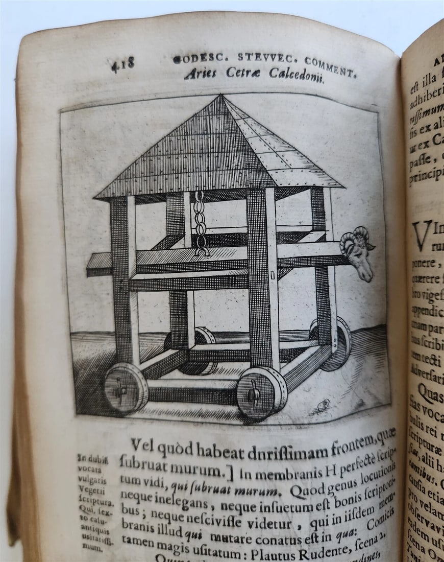 1670 MILITARY HISTORY ILLUSTRATED antique VELLUM BOUND - 13