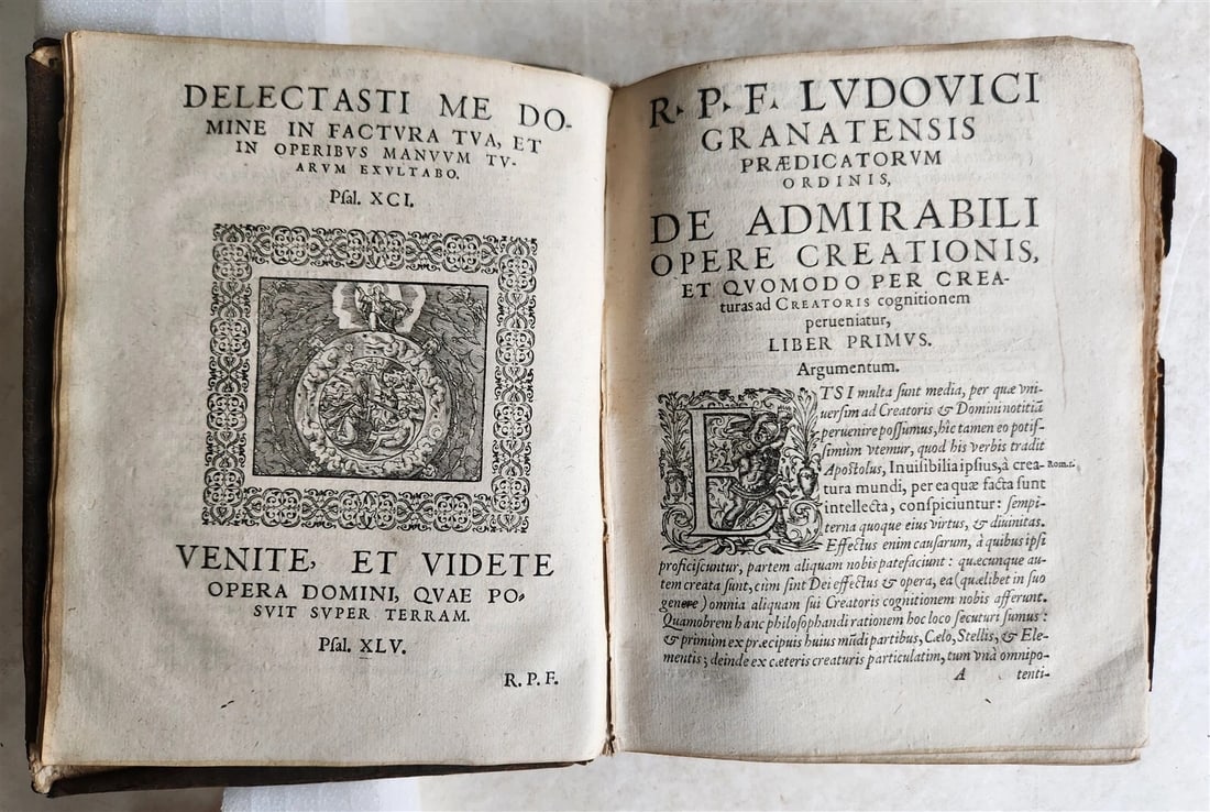 1588 Introductionis ad symbolum fidei ILLUSTRATED antique (1 of 17)