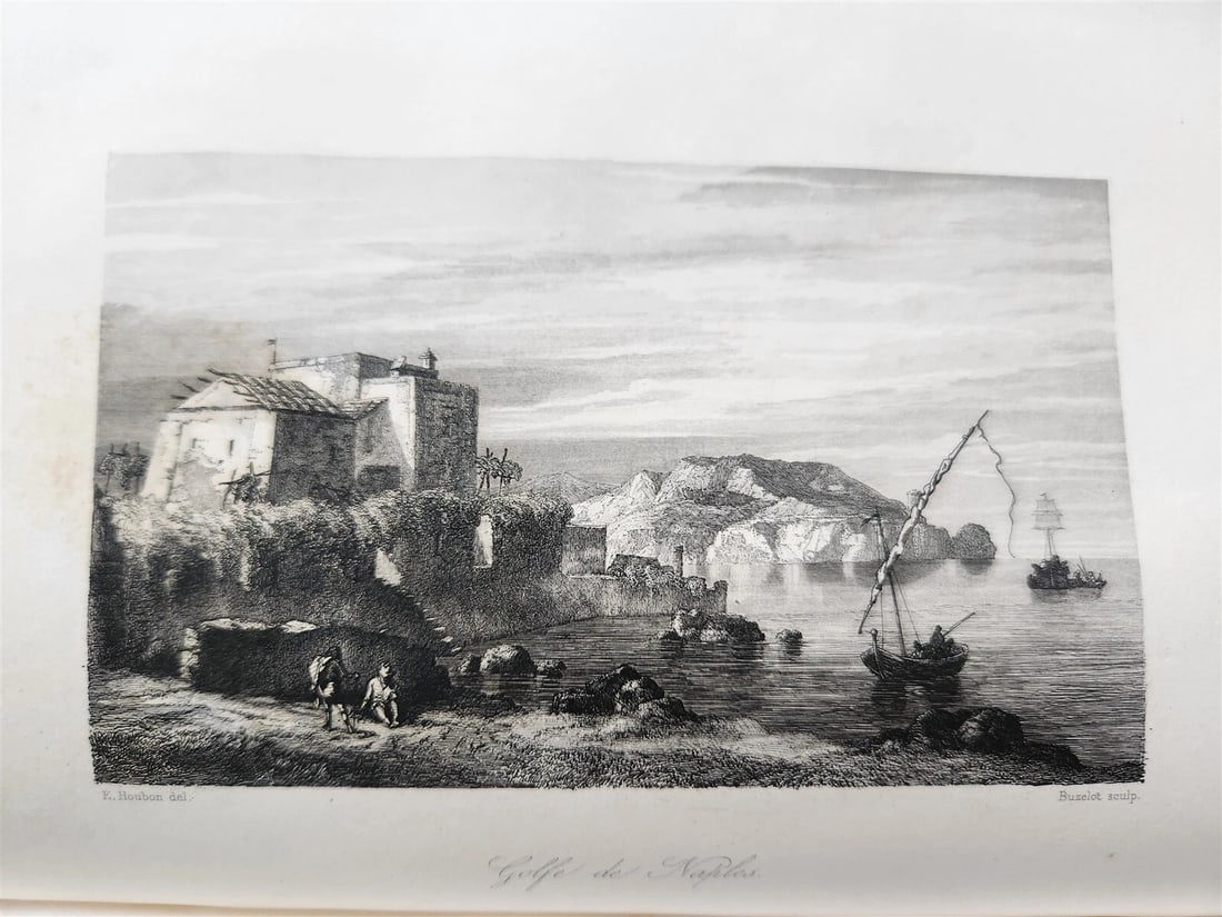 1844 MARINES HISTORY ILLUSTRATED antique LA MARINE King of Hanover PROVENANCE - 10