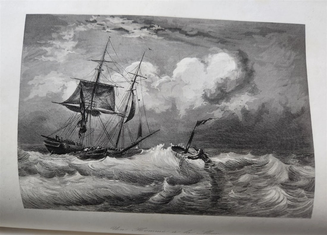 1844 MARINES HISTORY ILLUSTRATED antique LA MARINE King of Hanover PROVENANCE - 11