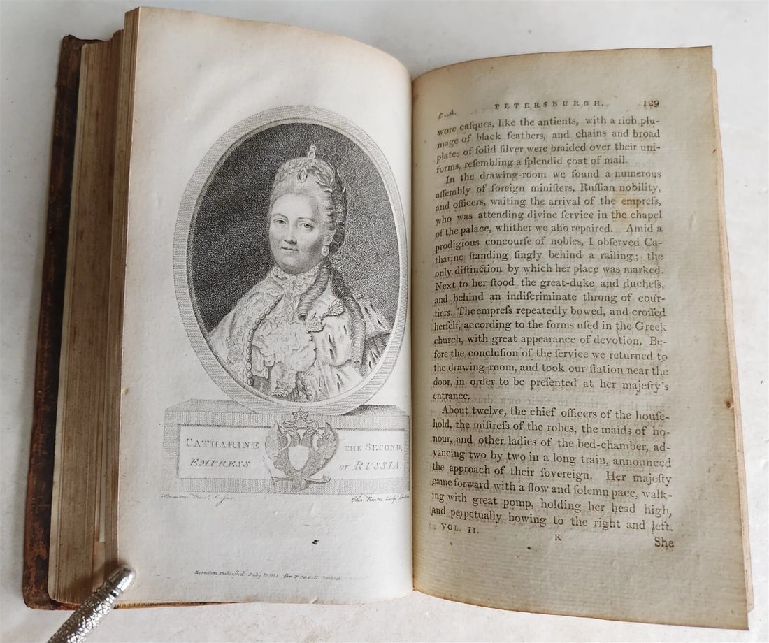 1802 TRAVELS in POLAND RUSSIA SWEDEN & DENMARK antique 5 VOLS W.COXE ILLUSTRATED - 10