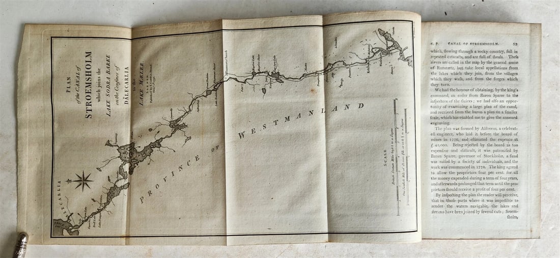 1802 TRAVELS in POLAND RUSSIA SWEDEN & DENMARK antique 5 VOLS W.COXE ILLUSTRATED - 16