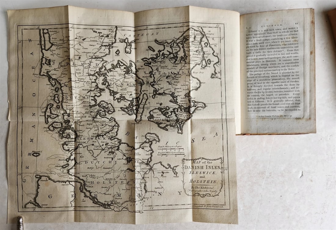 1802 TRAVELS in POLAND RUSSIA SWEDEN & DENMARK antique 5 VOLS W.COXE ILLUSTRATED - 17