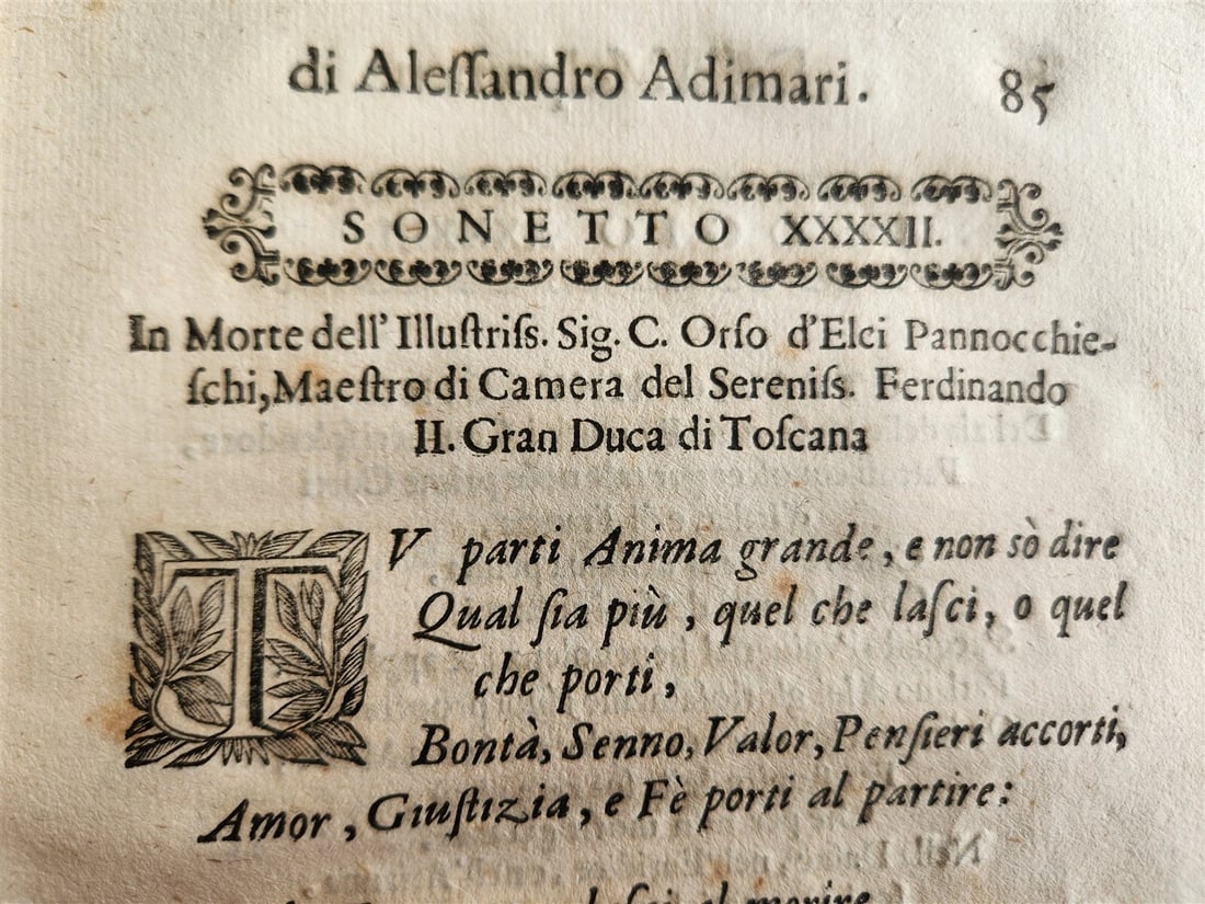 1649 LA MELPOMENE OPERA antique VELLUM BOUND POETRY in FRENCH - 10