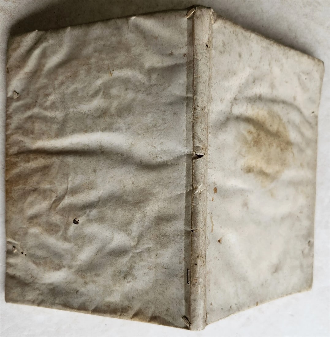 1649 LA MELPOMENE OPERA antique VELLUM BOUND POETRY in FRENCH - 2