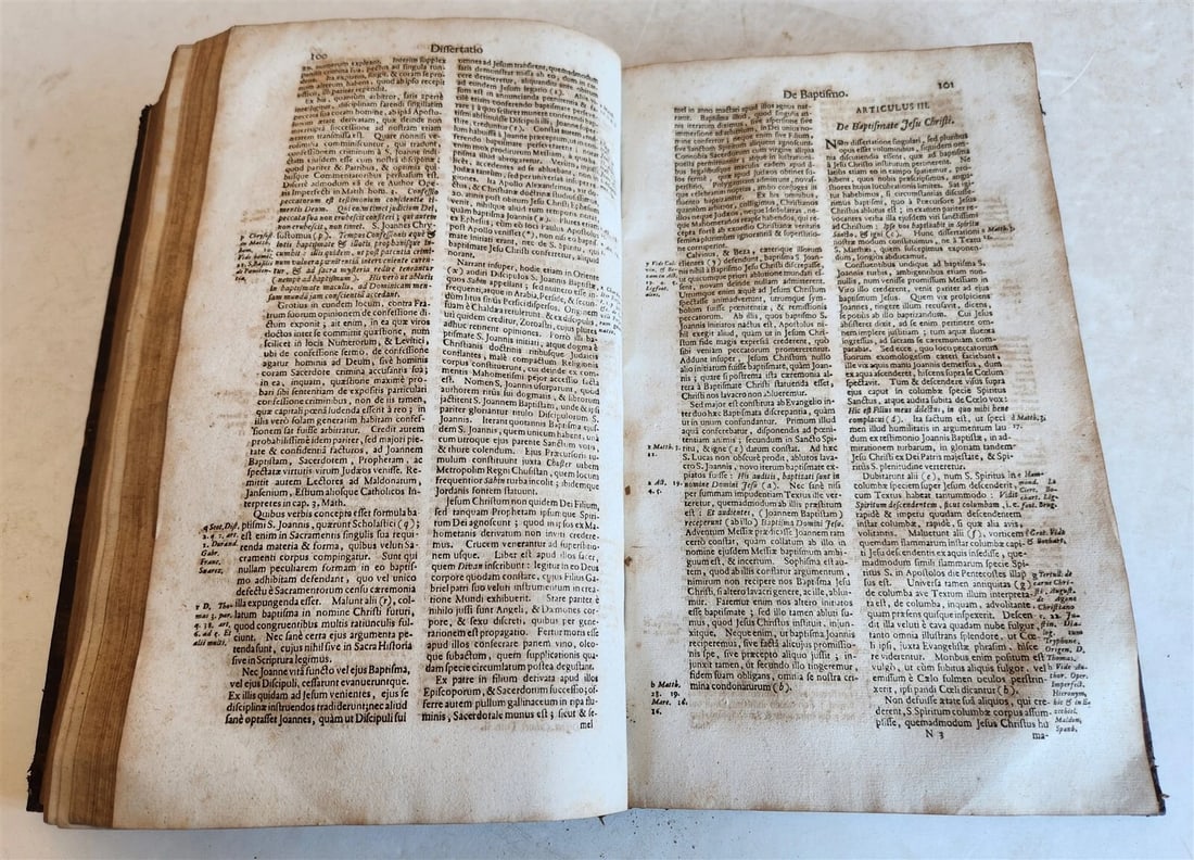 1732 PROLEGOMENA et DISSERTATIONES by AUGUSTINO CALMET antique FOLIO theology - 10