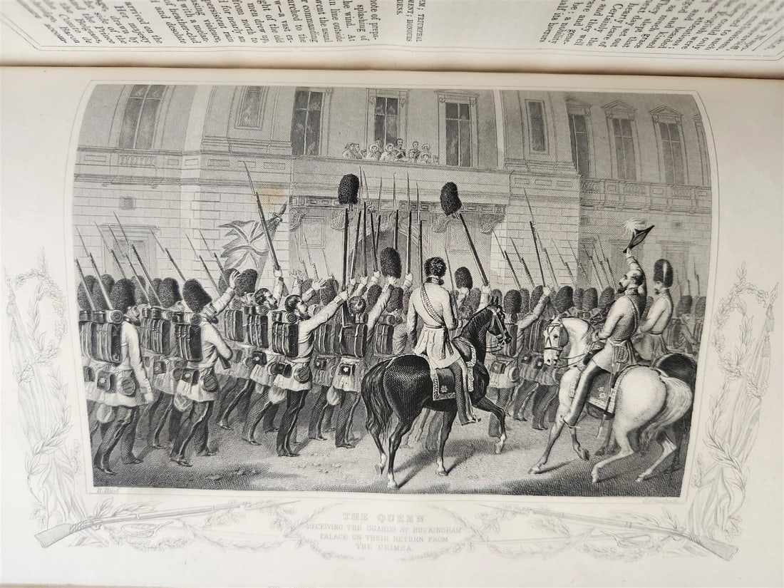 1855 HISTORY of the WAR WITH RUSSIA by HENRY TYRELL 3 VOLS antique ILLUSTRATED - 11