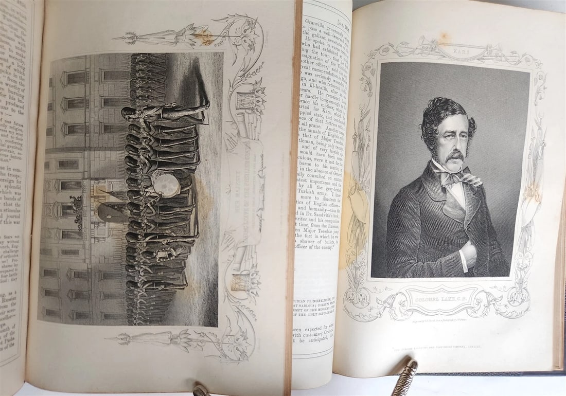 1855 HISTORY of the WAR WITH RUSSIA by HENRY TYRELL 3 VOLS antique ILLUSTRATED - 7