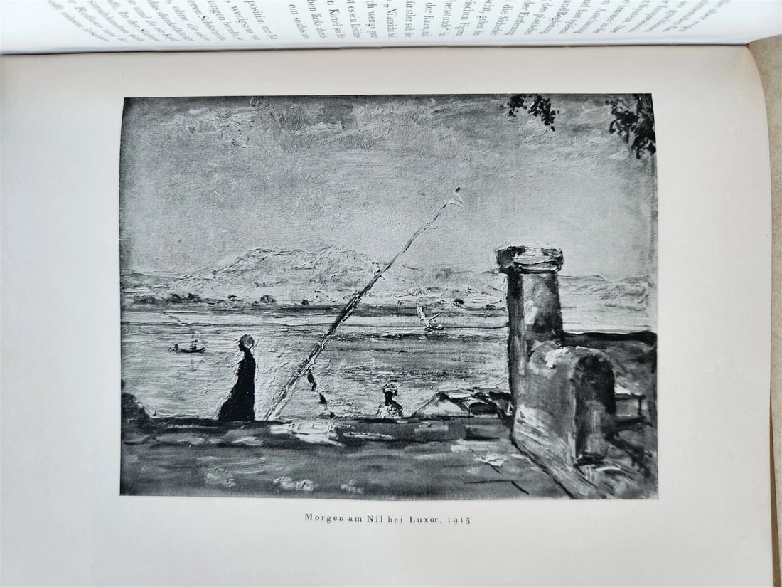 1923 MAX SLEVOGT by EMIL WALDMANN antique ILLUSTRATED ART ALBUM - 5
