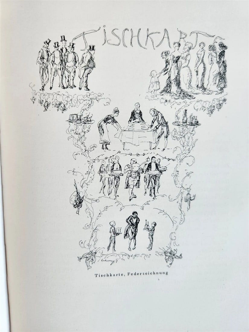 1923 MAX SLEVOGT by EMIL WALDMANN antique ILLUSTRATED ART ALBUM - 9