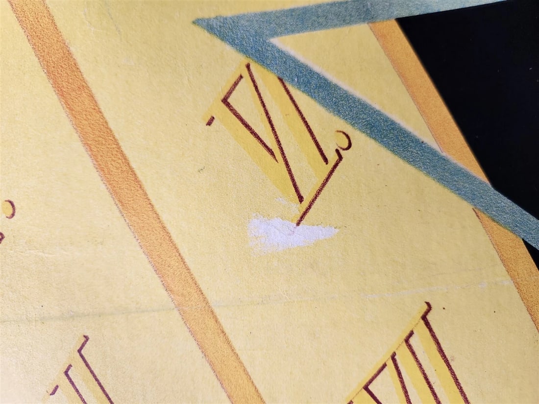 1930s JUDAICA RUSSIAN soviet MOVIE POSTER MOLDAVIA FILM PRODUCTION - 6