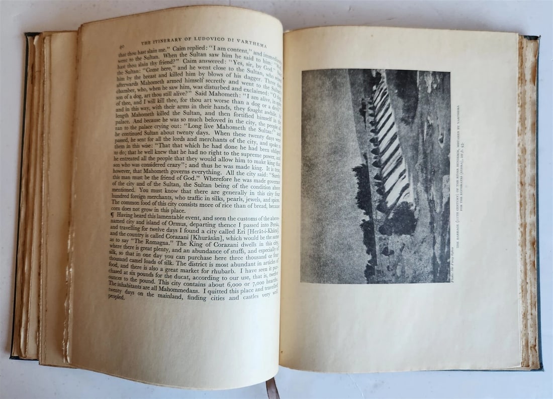 1928 ITINERARY of LUDOVICO di VARTHEMA of BOLOGNA ILLUSTRATED TRAVEL in ASIA - 3