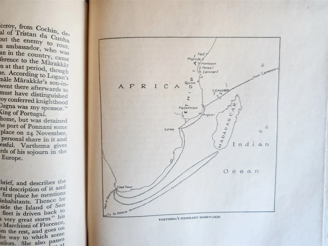 1928 ITINERARY of LUDOVICO di VARTHEMA of BOLOGNA ILLUSTRATED TRAVEL in ASIA - 6