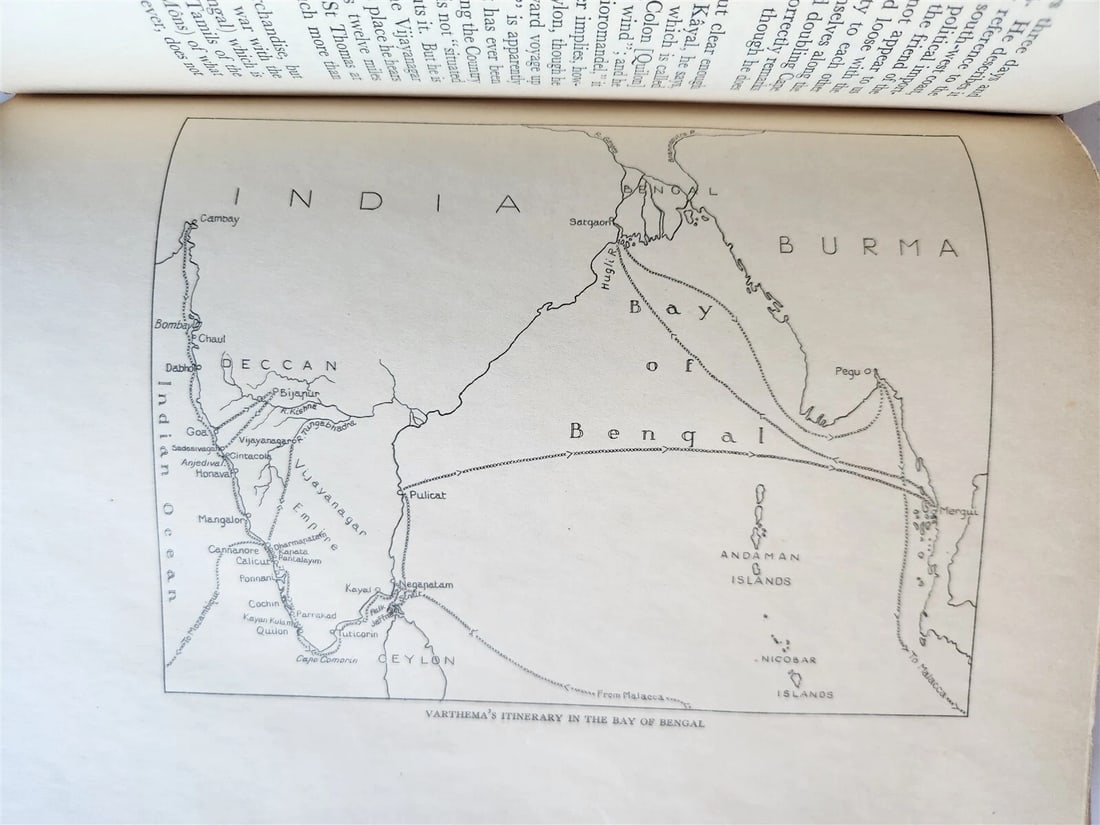 1928 ITINERARY of LUDOVICO di VARTHEMA of BOLOGNA ILLUSTRATED TRAVEL in ASIA - 7