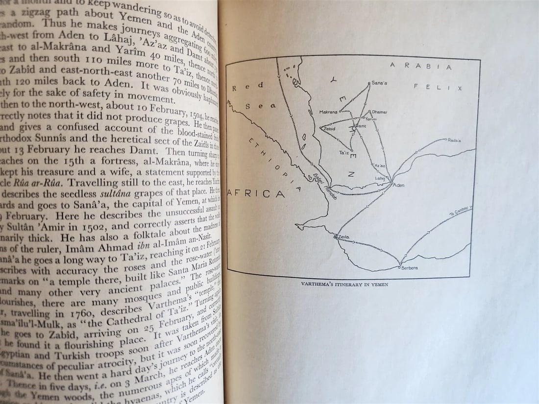 1928 ITINERARY of LUDOVICO di VARTHEMA of BOLOGNA ILLUSTRATED TRAVEL in ASIA - 8