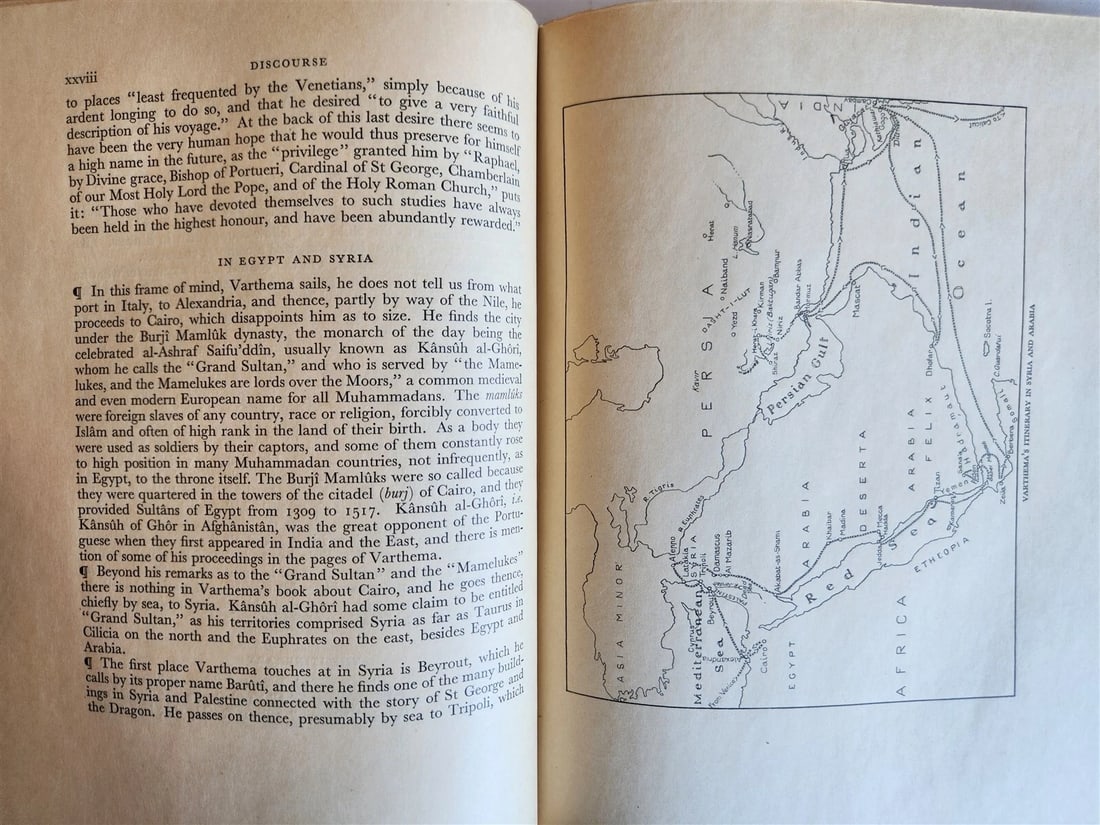 1928 ITINERARY of LUDOVICO di VARTHEMA of BOLOGNA ILLUSTRATED TRAVEL in ASIA - 9