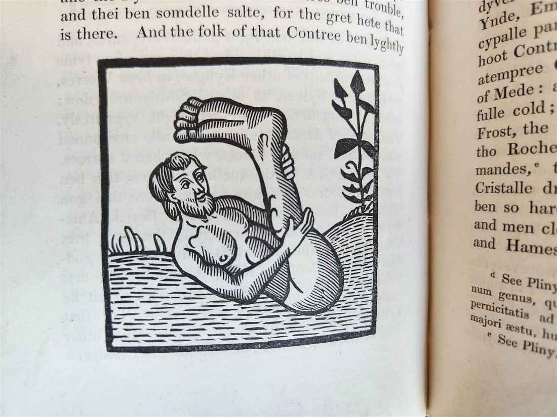 1839 Voiage and Travaile of Sir John Maundevile ILLUSTRATED antique - 9