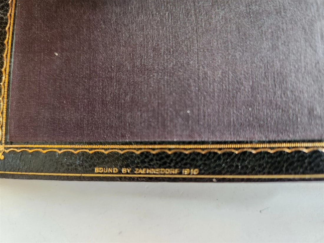 1908 IMITATION of CHRIST THE ECCLESIASTICAL MUSIC signed binding antique - 2