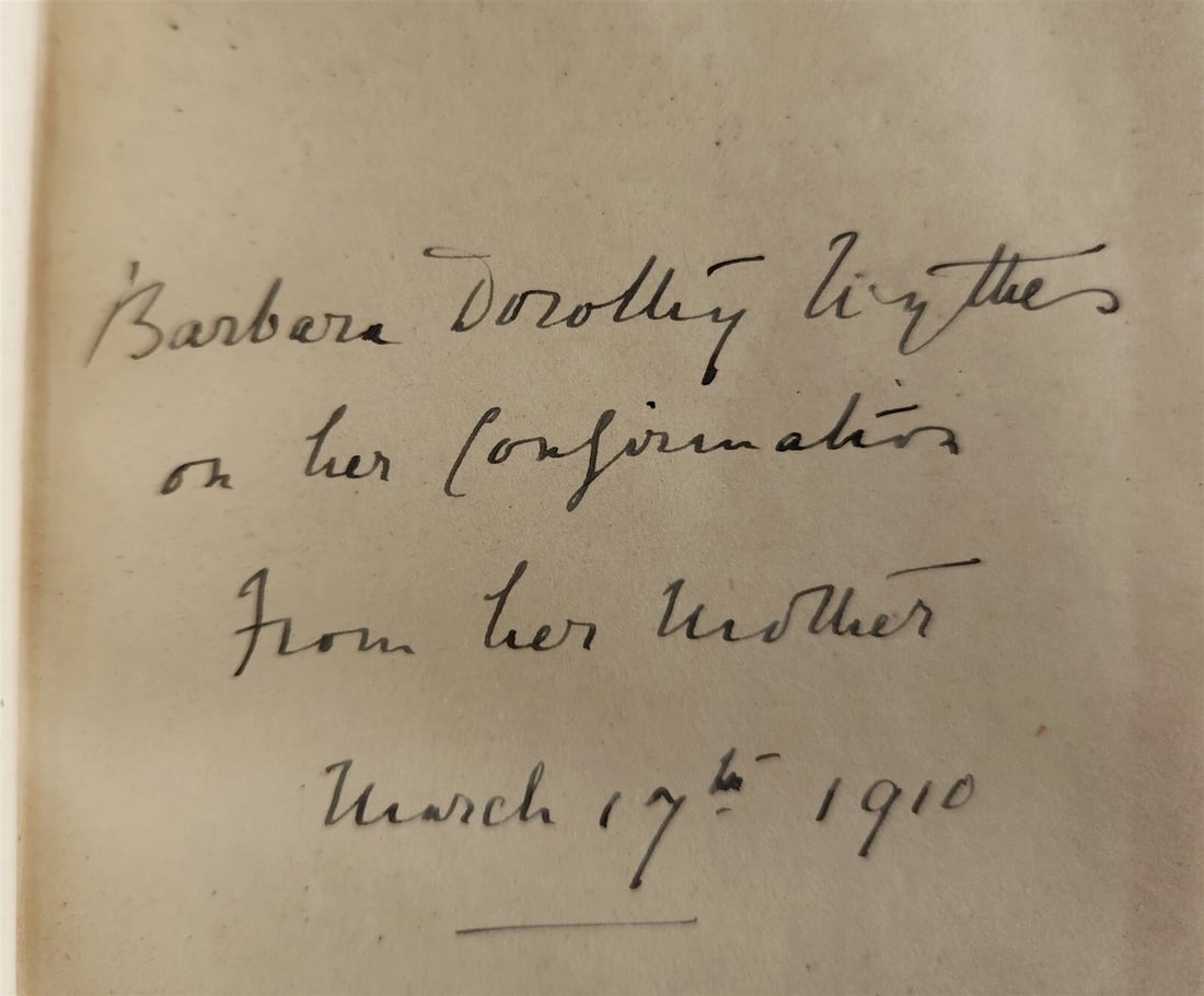 1908 IMITATION of CHRIST THE ECCLESIASTICAL MUSIC signed binding antique - 8