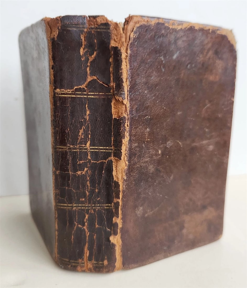 1816 PSALMS of DAVID in ENGLISH by I. WATTS antique NEW YORK AMERICANA - 2