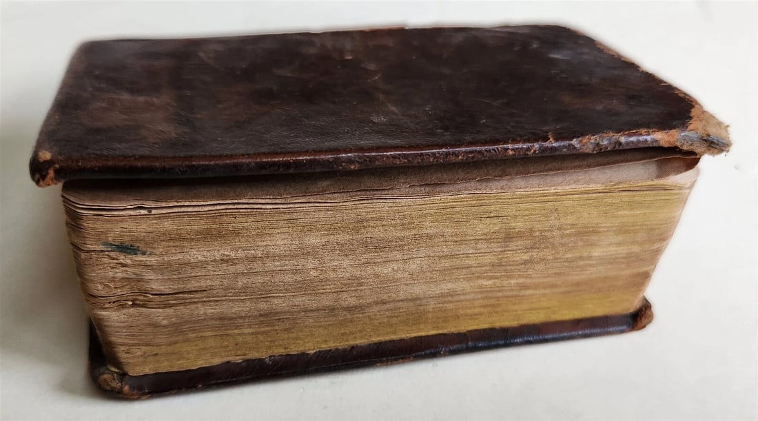 1816 PSALMS of DAVID in ENGLISH by I. WATTS antique NEW YORK AMERICANA - 6