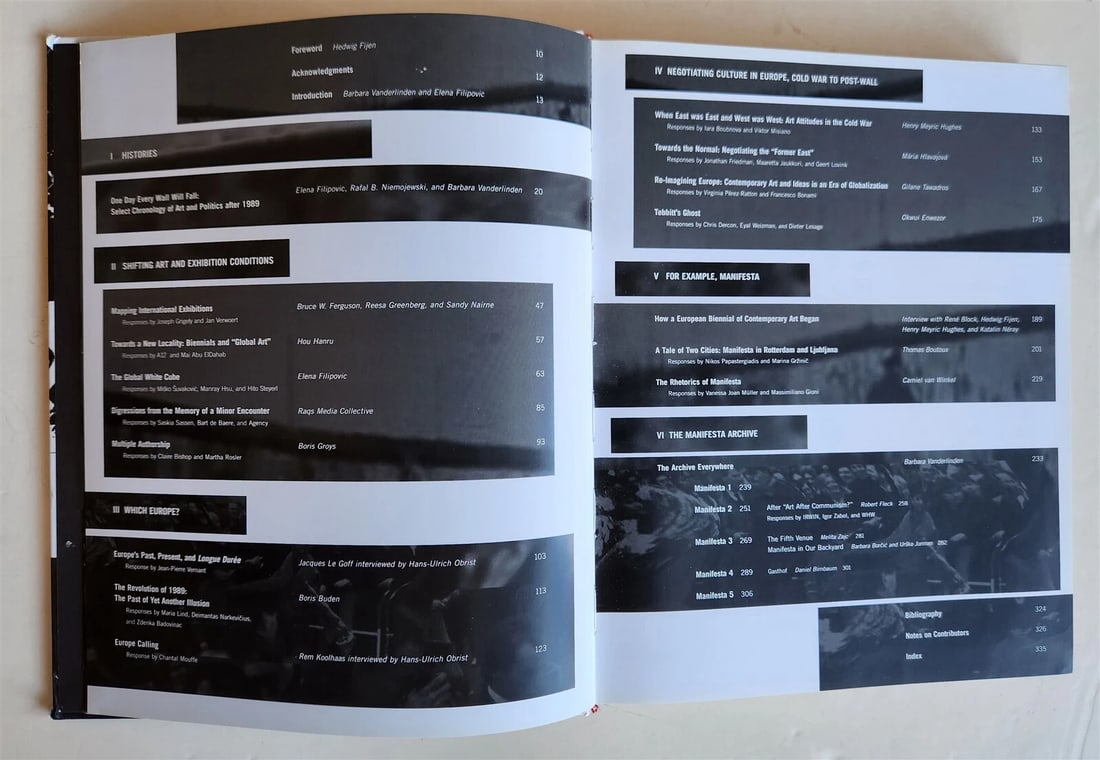 THE MANIFESTA DECADE Debates on Contemporary Art Exhibitions ILLUSTRATED - 4
