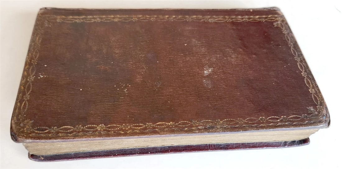 1798 THEOLOGY by Eckartshausen in GERMAN ILLUSTRATED antique DECORATIVE BINDING - 3