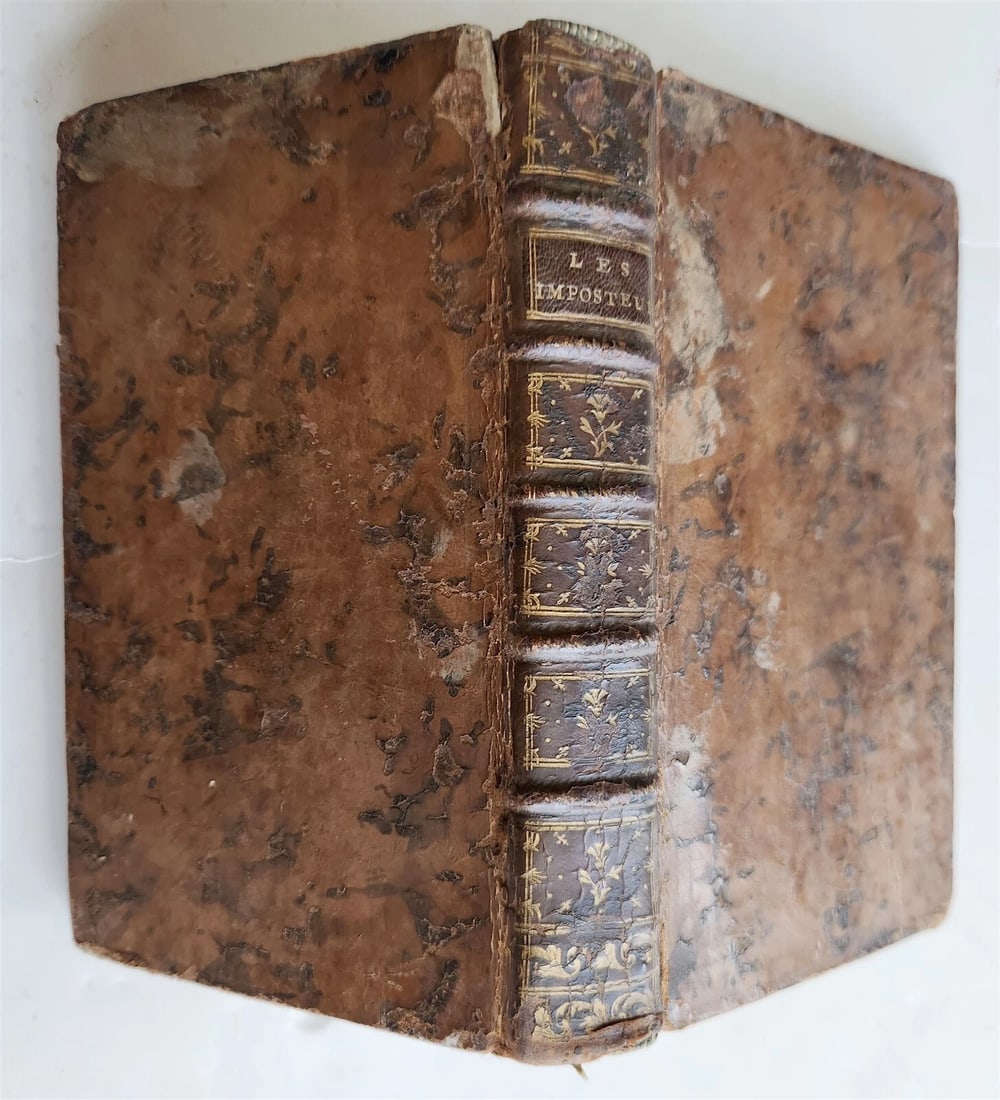 1776 IMPOSTORS & PUNISHED USURPERS story of several adventurers antique FRENCH - 2