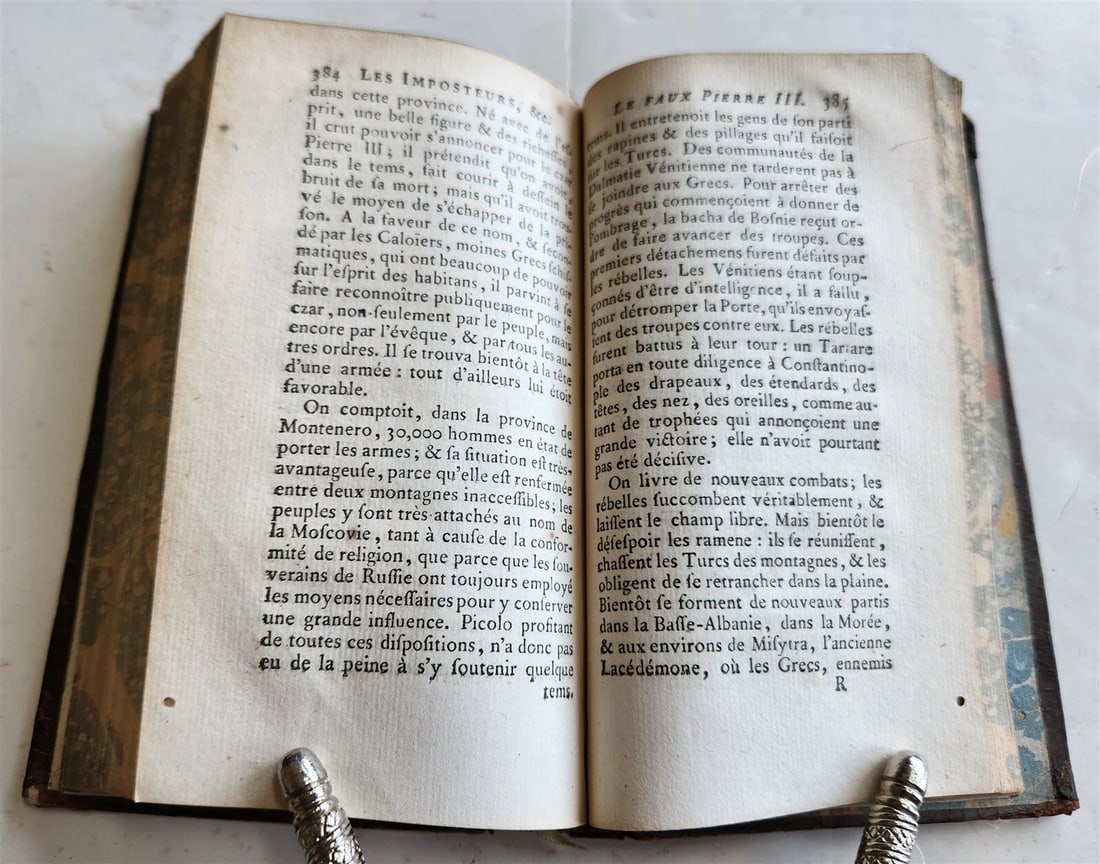 1776 IMPOSTORS & PUNISHED USURPERS story of several adventurers antique FRENCH - 5