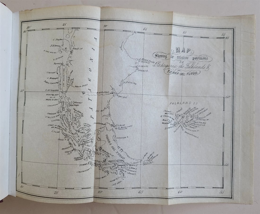 1852 PATAGONIAN MISSIONARY SOCIETY EFFORT in SOUTH AMERICA antique in ENGLISH - 3