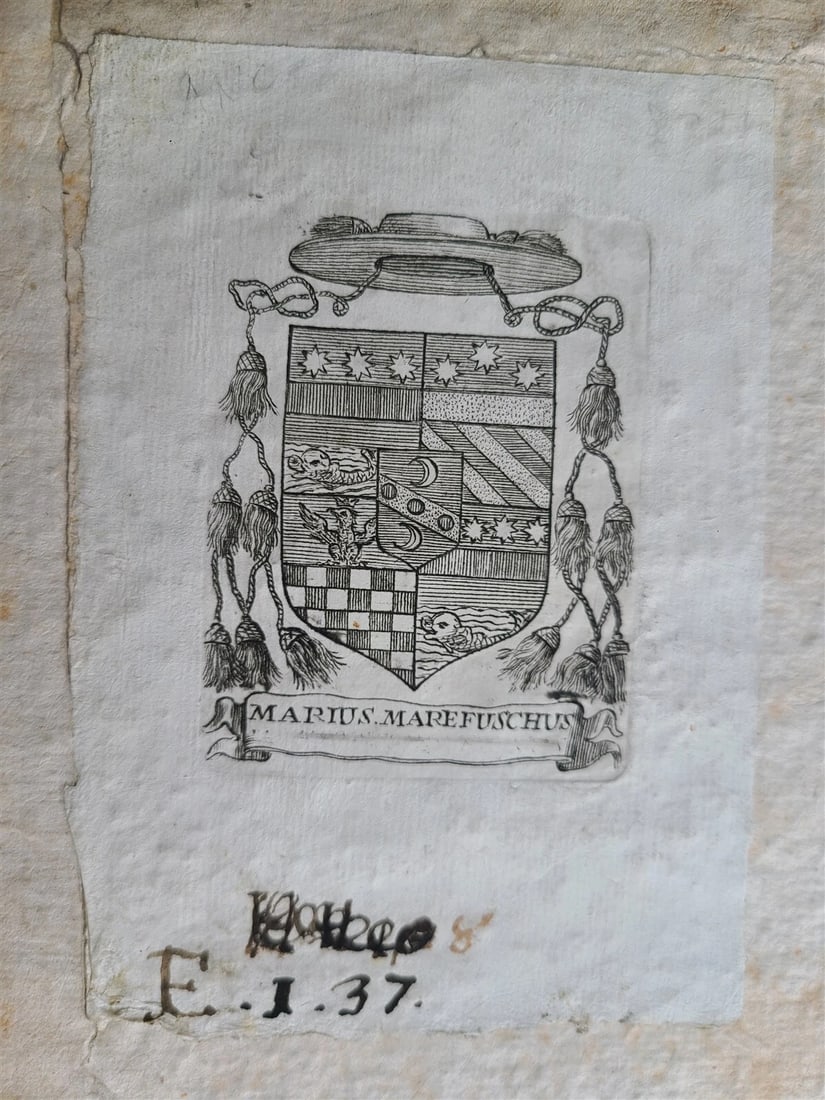 1700 VITA DEL VENERANDO SERVO DI DIO VINCENZO DE PAOLI antique VELLUM BINDING - 4