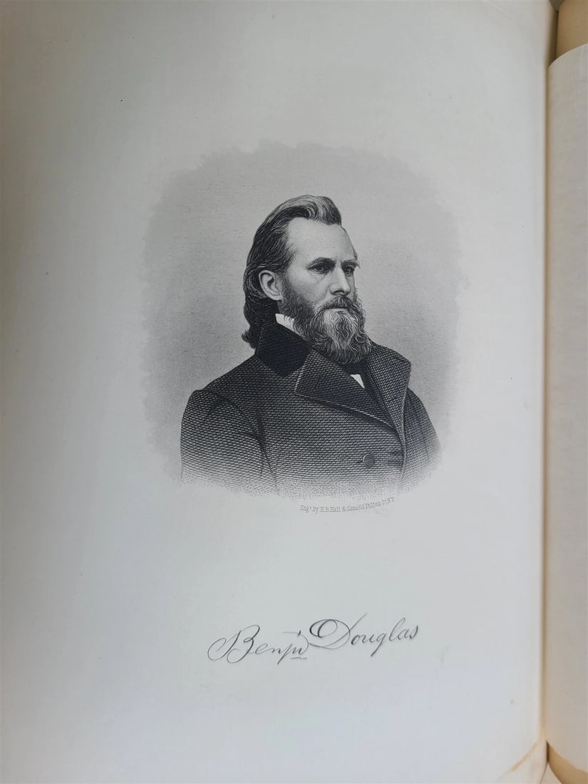 1871 SKETCHES of MEN of MARK antique ILLUSTRATED AMERICANA - 11