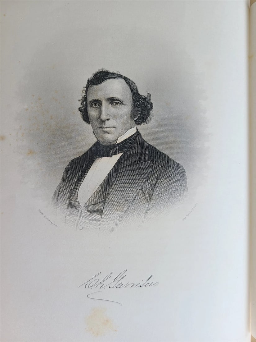 1871 SKETCHES of MEN of MARK antique ILLUSTRATED AMERICANA - 5