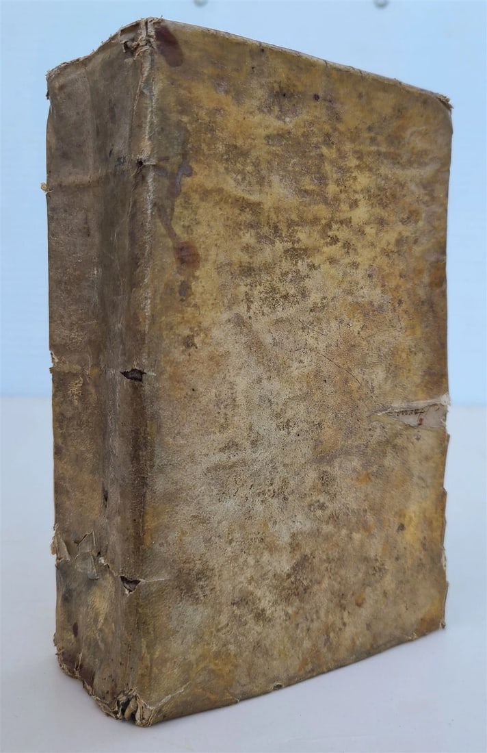 1736 ITALIAN DICTIONARY antique Nuovo Dizionario della lingua volgare, e latina - 2