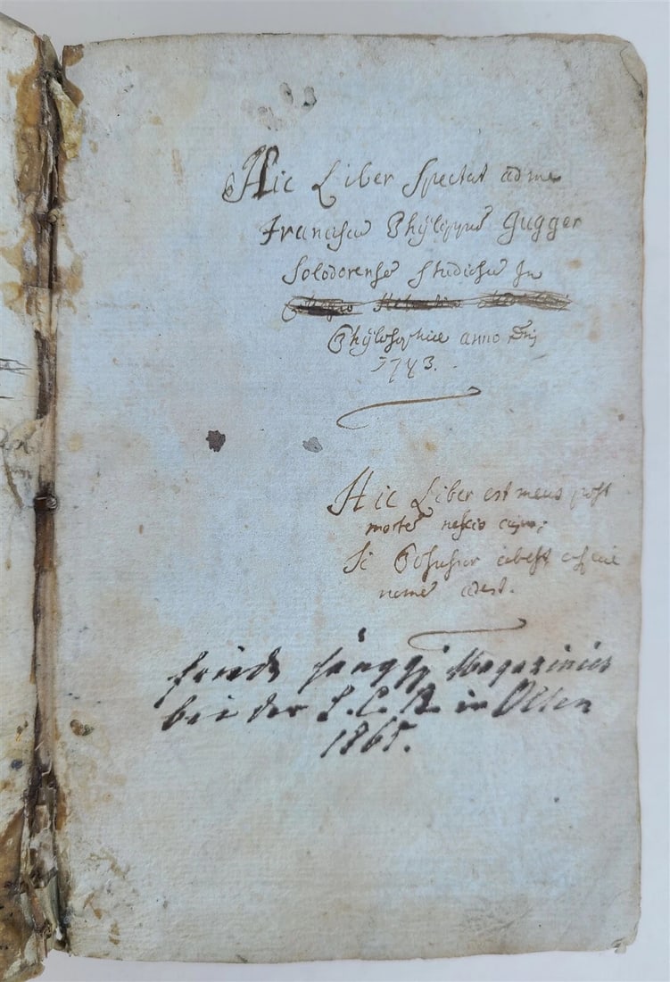 1736 ITALIAN DICTIONARY antique Nuovo Dizionario della lingua volgare, e latina - 3