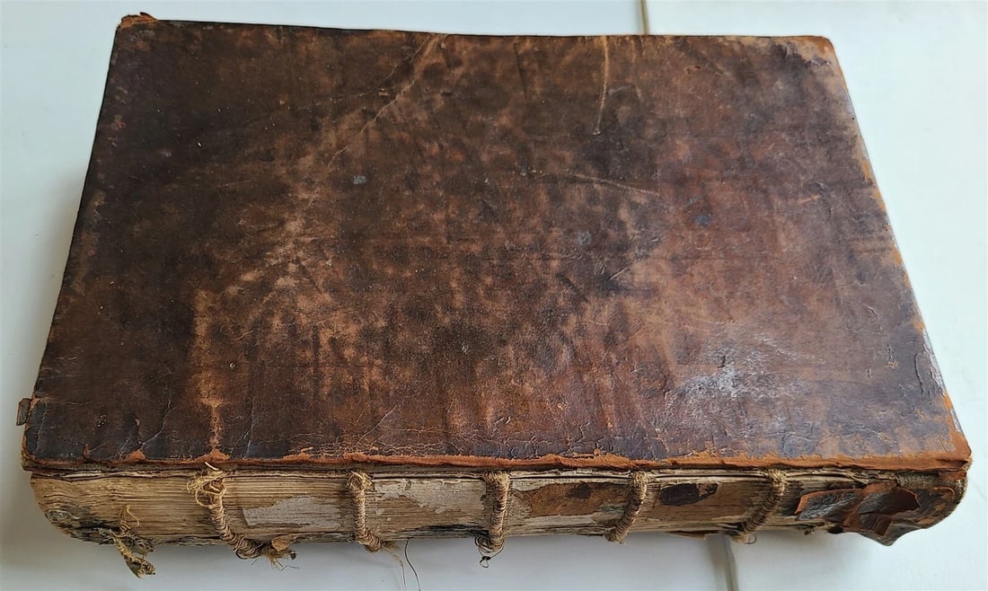 1739 TELEMACHUS SEEKING HIS FATHER ILLUSTRATED FOLIO antique in GERMAN - 2